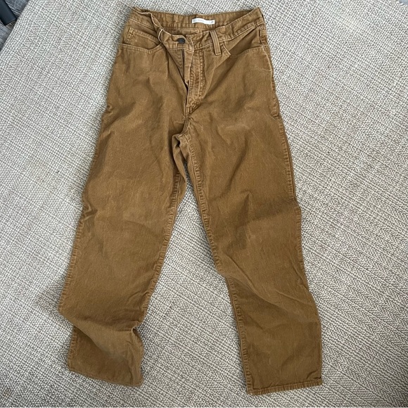 Levi’s Corduroy Tan Trousers - Picture 1 of 6